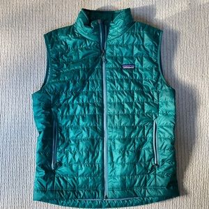 Patagonia Men’s Nano Puff Vest Borealis Green